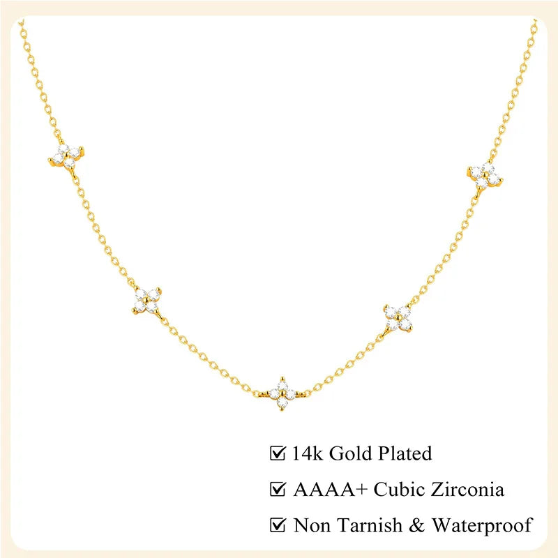 Lucky Leaf Pendant Necklace