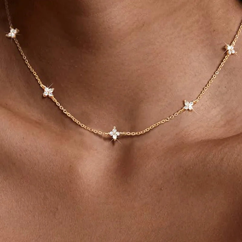 Lucky Leaf Pendant Necklace