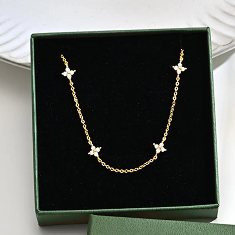 Lucky Leaf Pendant Necklace