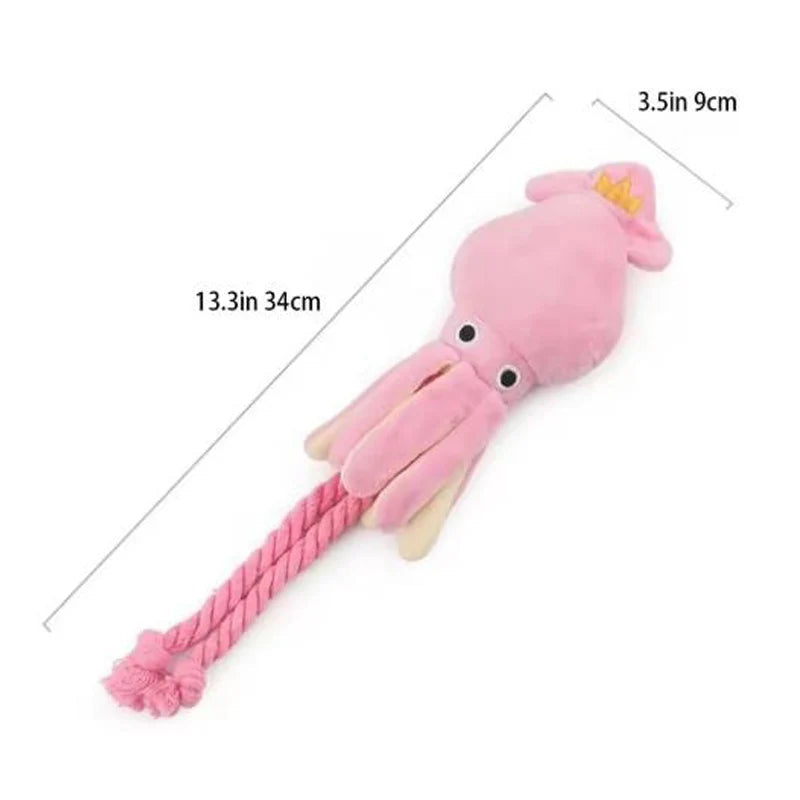 Octopus Rope Dog Chew Toy