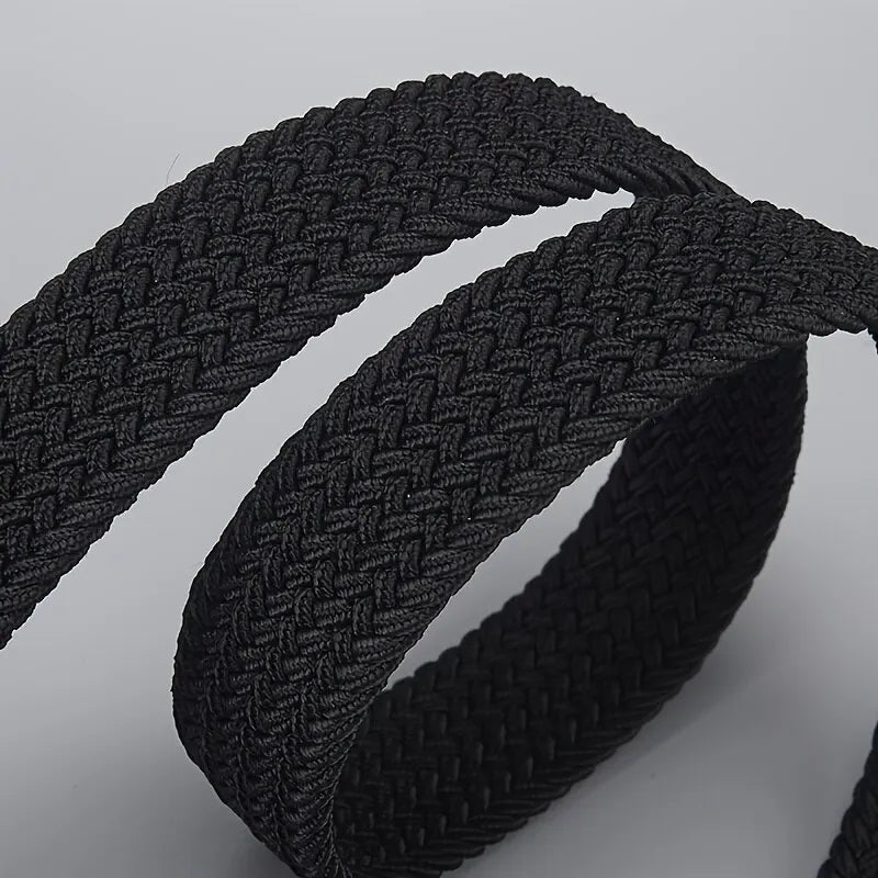 Men's Casual Woven Elastic Belt