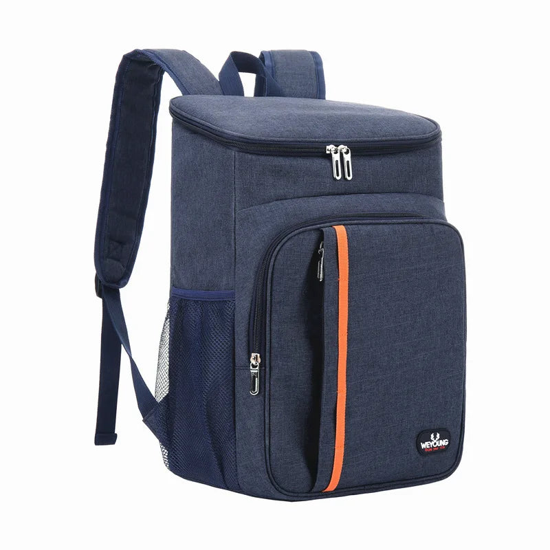 18L Portable Thermal Lunch Bag Food Box Durable Waterproof Cooler Ice Insulated Case Camping Oxford Dinner Backpacks Icebox