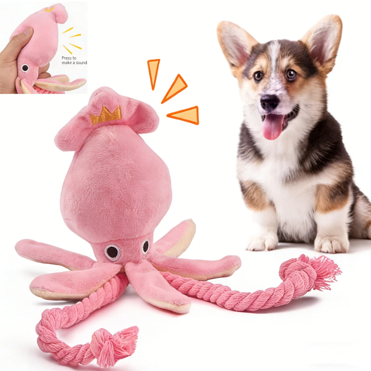 Octopus Rope Dog Chew Toy